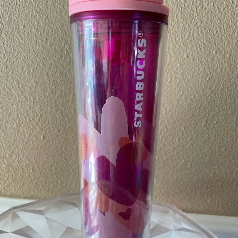 Starbucks 2020 Hearts 16 Ounce Tumbler NWT